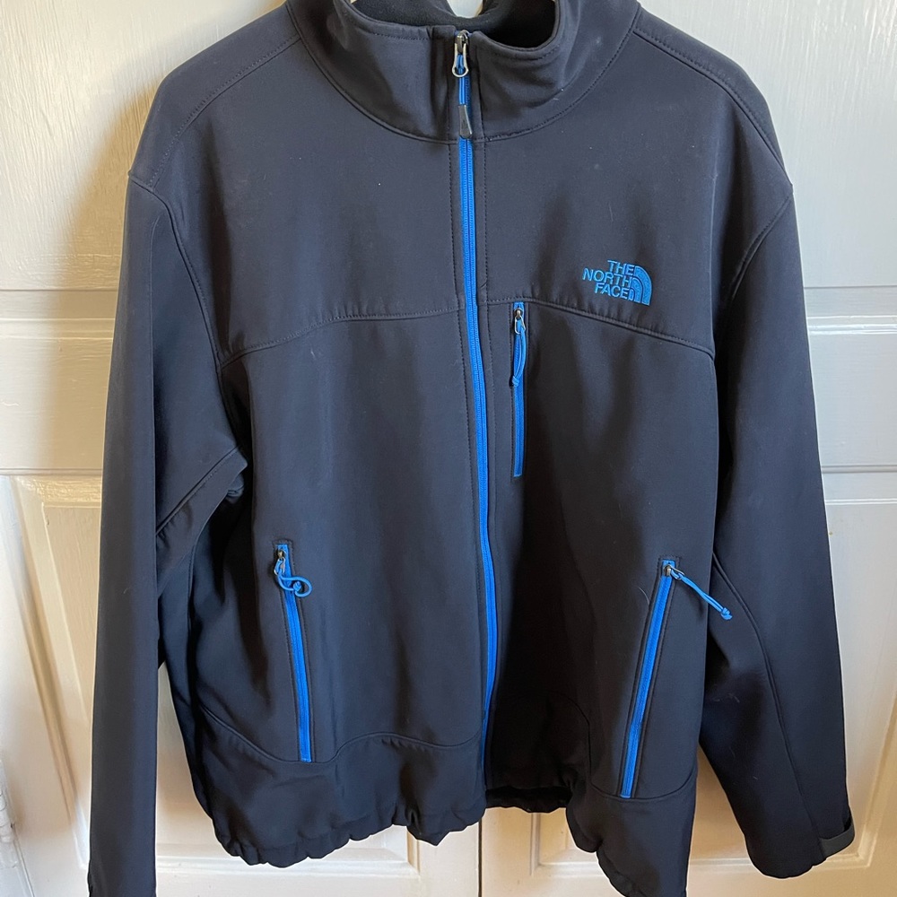North Face jacket coat black XXL